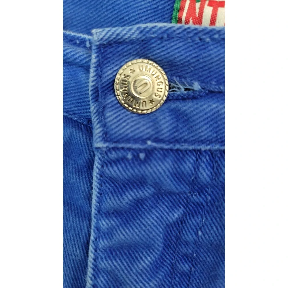 Vintage Umungus Introspect‎ Men's Blue Denim Jean Shorts, 90s Style, Size 40